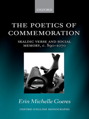 cover image of The Poetics of Commemoration